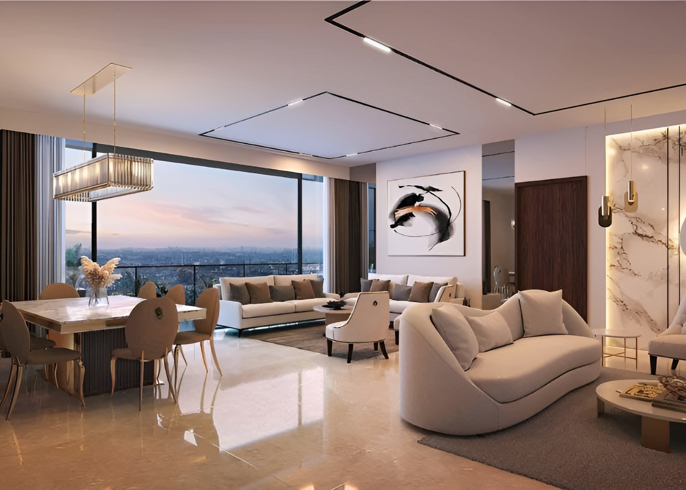 Elan Sector 49 interior