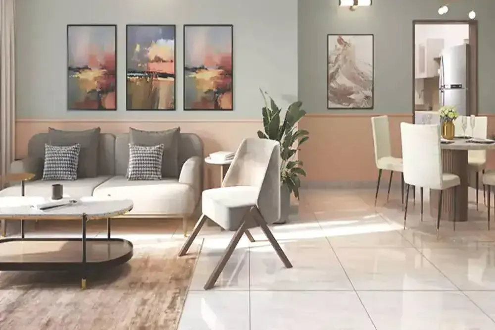 Elan Pre-Launch Project Living & Dining Room